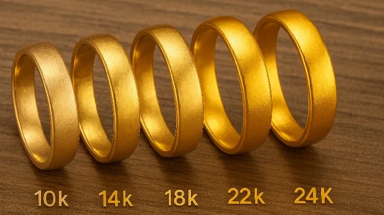 Différence entre or 14K, 18K et 24K : lequel choisir ?